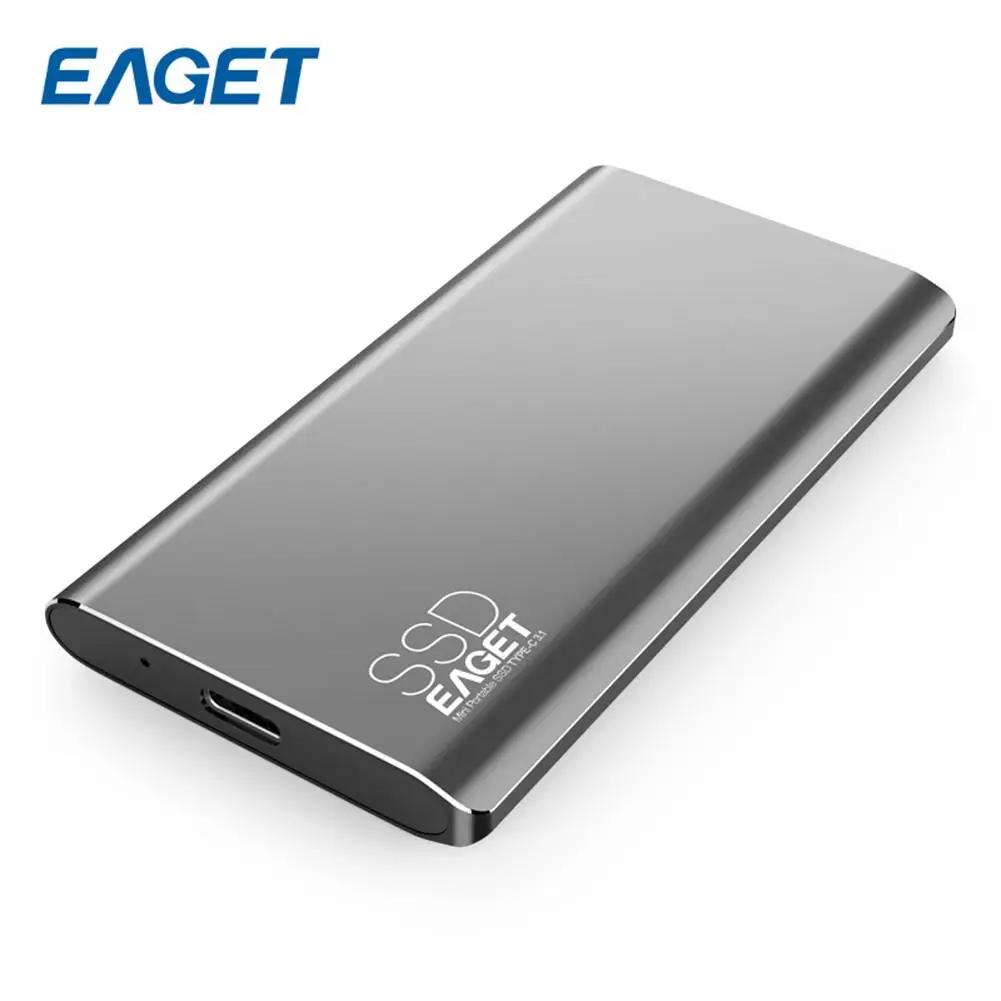 

EAGET M1 TYPE-C 128/256GB Type-c USB 3.1 External Hard Disk Portable SSD