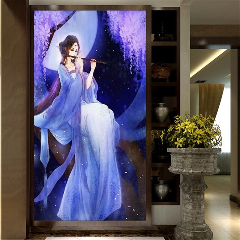 DIY Diamond Embroidery Round Diamond Piper Girl Cartoon Full Rhinestone Diamond Painting Cross Stitch Needlework Home Decor Gift