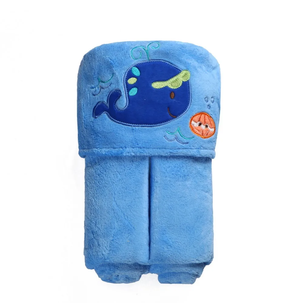 Baby Animal Face Baby Hooded towels bathrobe Coral Fleece bath towells toalha de banho bebe bath towelling