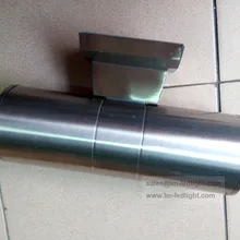 Нержавеющая сталь вверх и вниз наружный настенный светильник 30 шт./лот внешние лампы Length200mm теплый белый день белый Холодный наружное освещение