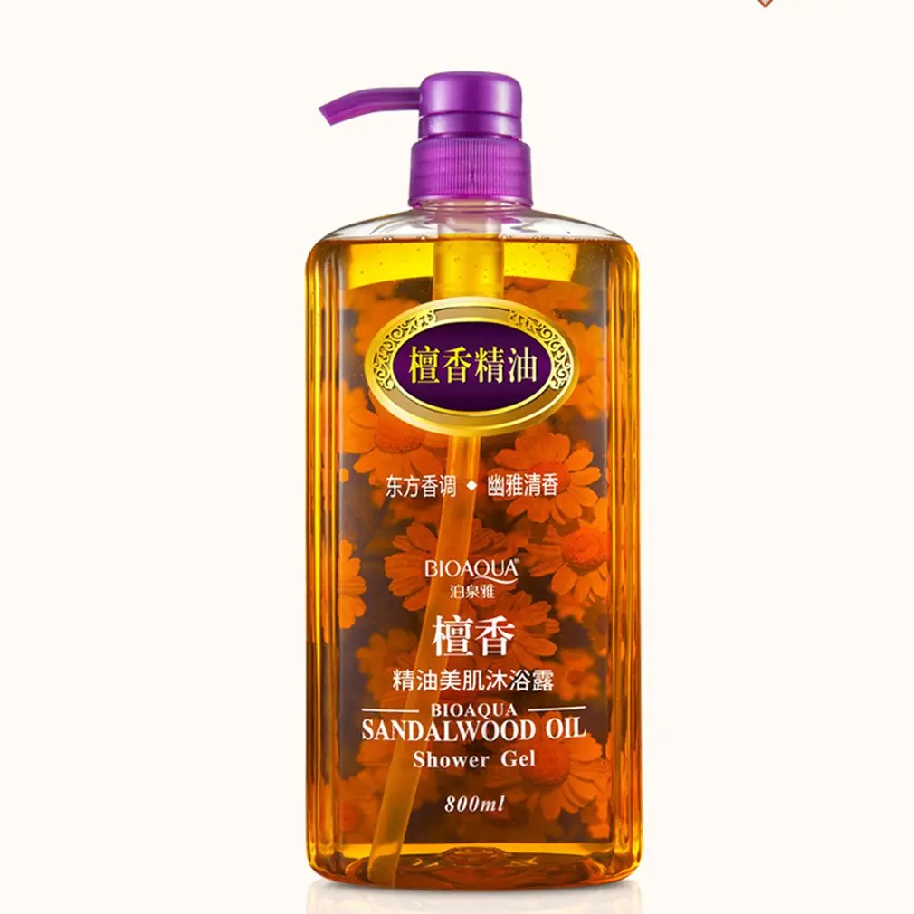 

BIOAQUA Essence Shower Gel Mild Skin Care Clean Pores Exfoliating Moisturizing Nourish No Stimulation Bath