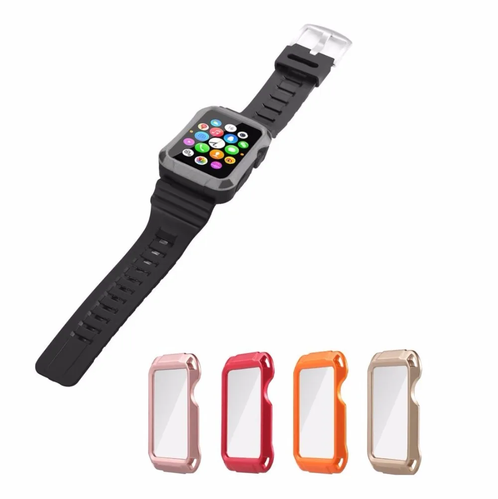 

For Apple watch Series 1 and Series 2 Universal Cover and Band with Screen Protector
