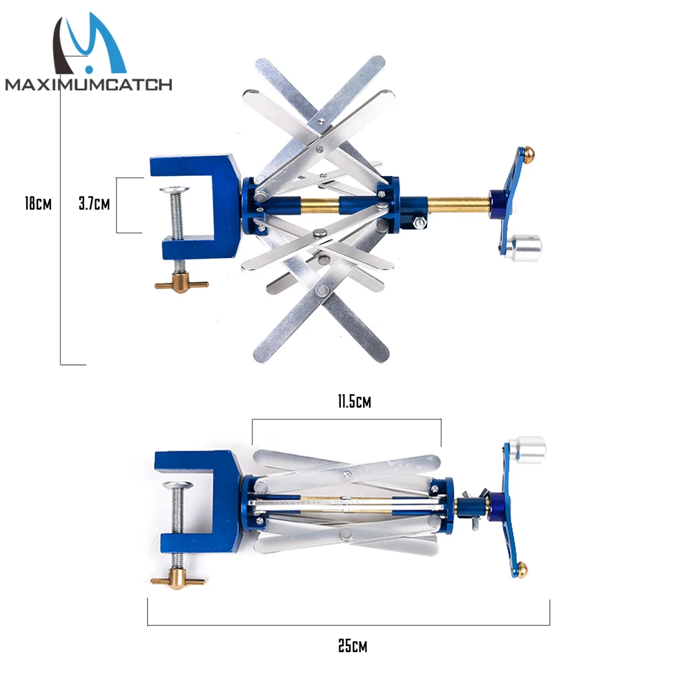 Maximumcatch Maxcatch Adjustable Fly Fishing Reel Line Winder Stainless  Steel Fishing Tool Accessory