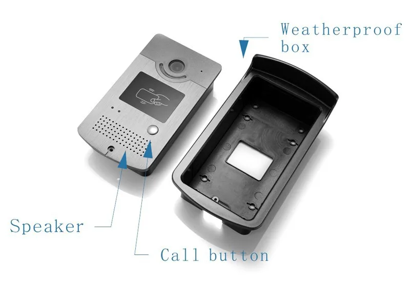 Видеодомофон YobangSecurity устройство безопасности дома 7 дюймов RFID управление