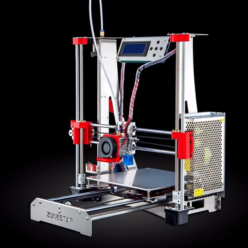  Free Shipping Auto Leveling Easy assemble Full Metal Reprap Prusa i3 3D Printer DIY Kit Dual Extruder Filament Run-out Detection 