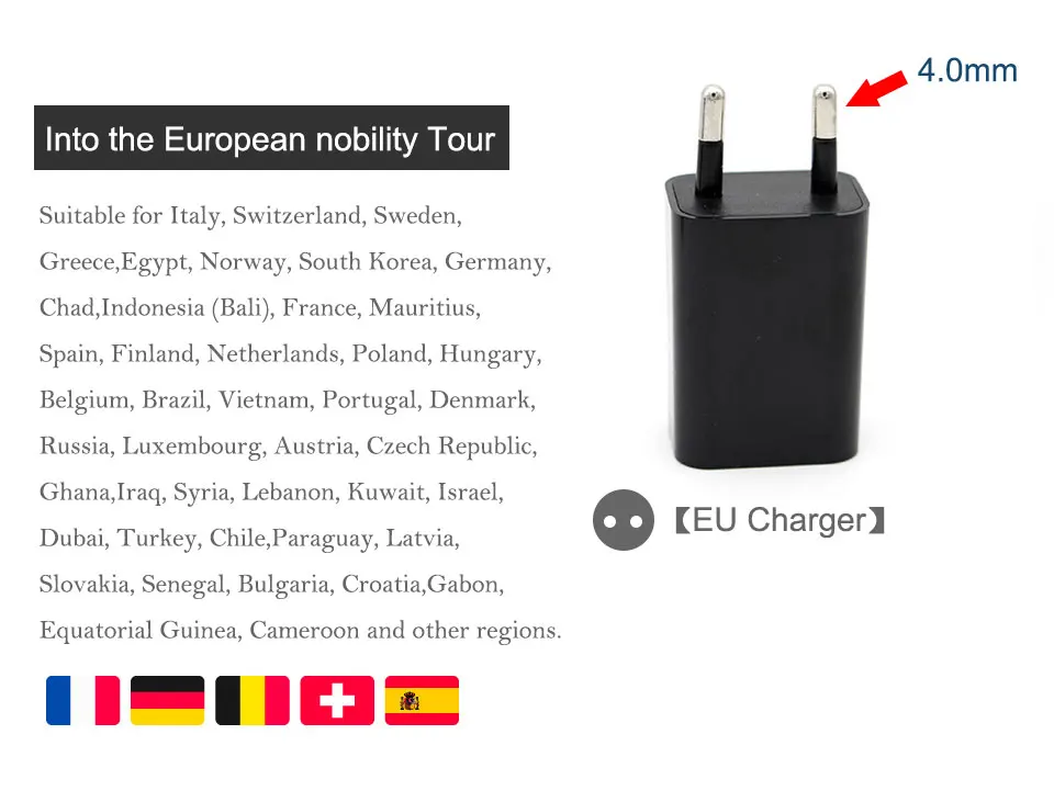 EU/US USB Сетевое зарядное устройство для телефона с разъемом USB Мощность адаптер 5V1A AC 100 V-240 V черный 1 взаимный обмен данными между компьютером и периферийными устройствами многофункциональный для iPhone samsung Xiaomi