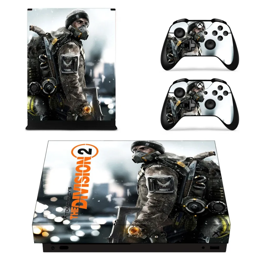 Tom Clancy's The Division 2 наклейки геймпад Горячая игра винил кожи полный набор для microsoft
