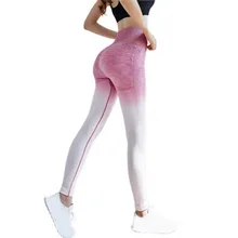 Женская спортивная одежда, Леггинсы для йоги, спортивные бесшовные леггинсы, Леггинсы, компрессионные колготки для спортзала, бега, фитнеса, йоги