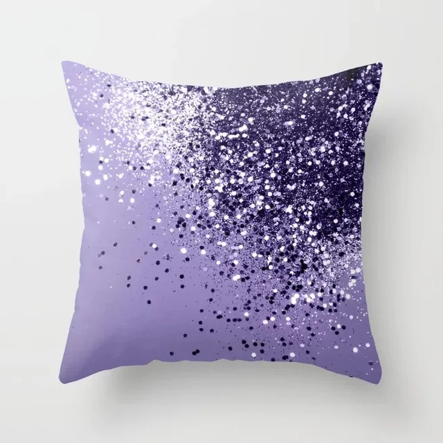 Us 2 09 30 Off Elife Rose Gold Pink Glitter Ombre Marble Linen Cotton Cushion Cover Polyester Home Decor Bedroom Sofa Car Throw Pillows Case In