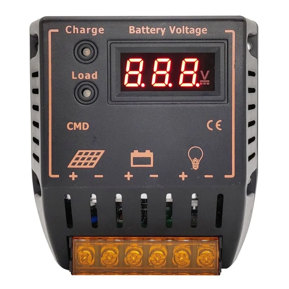 

Durable Solar Charge Controller 12V 24V Solar Charge Controller USB 10A Solar Regulator Voltage Regulator