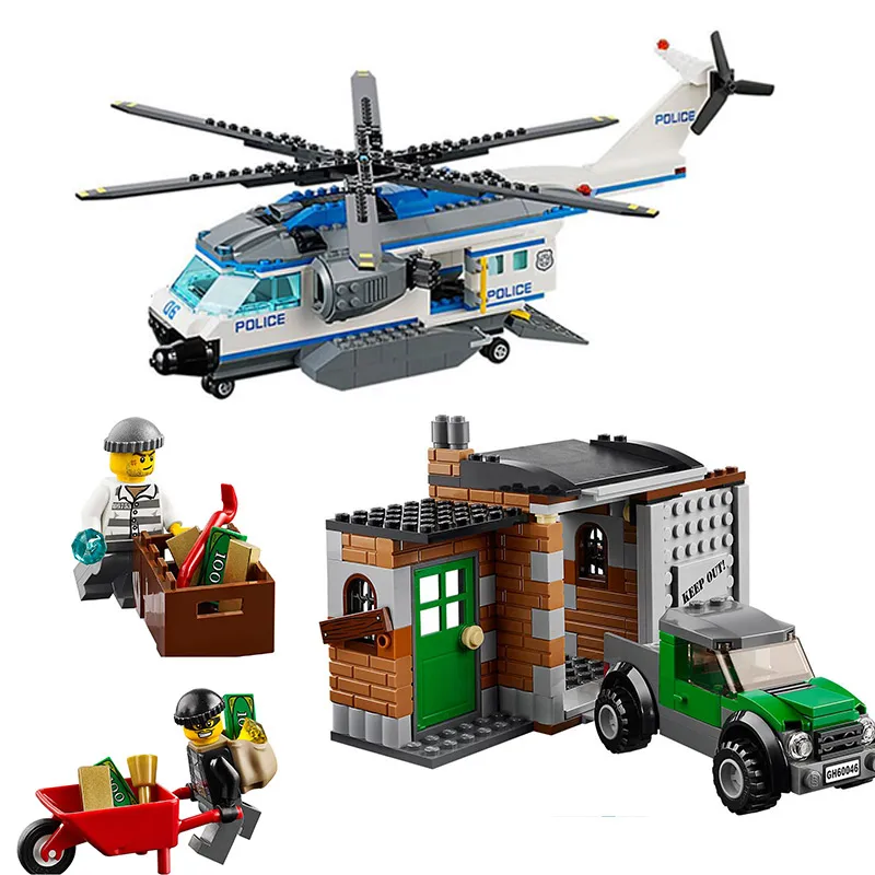 

Bela 10423 Urban City Patrol Helicopter Building Block Toys Children Gifts Compatible With Legoings