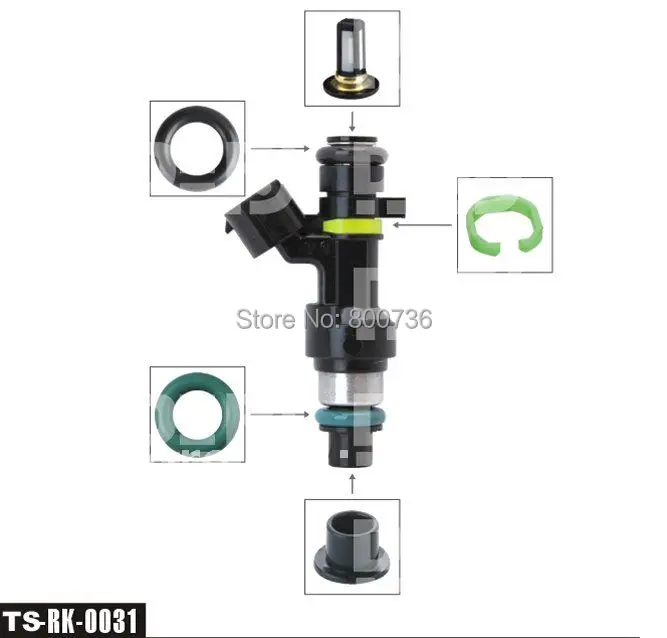 

free shipping!!200sets/box KEIHIN TOP FEED MPI Fuel Injector Repair Kits fuel injection components TS-RK0031