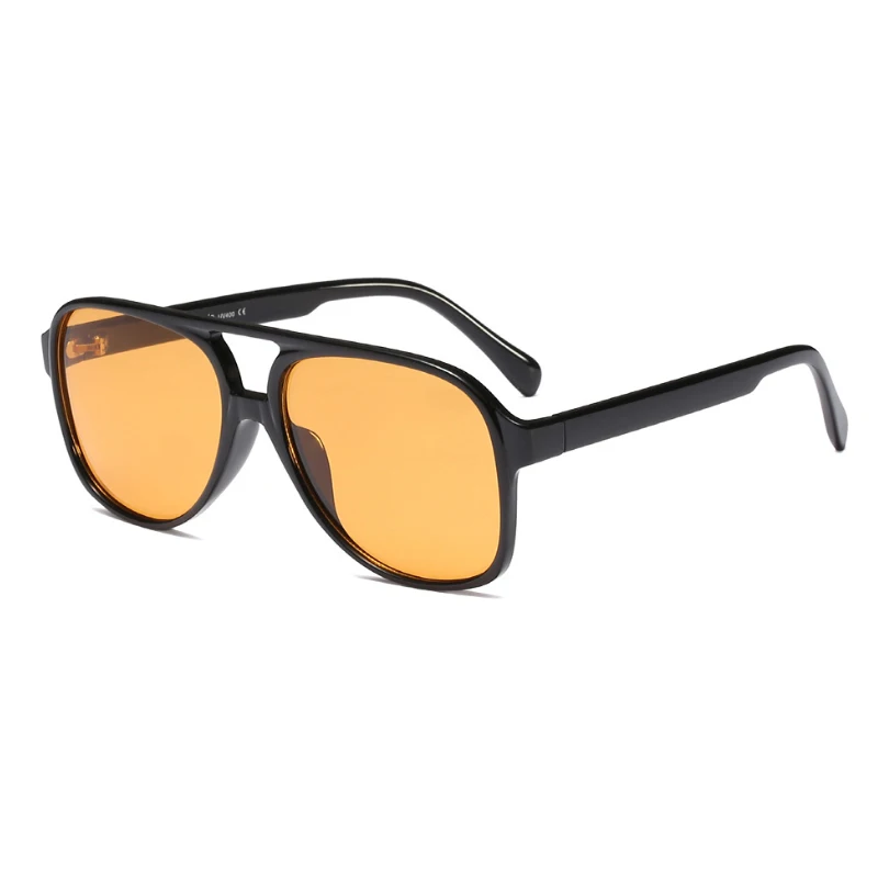 SIMPRECT ретро большие солнцезащитные очки женские модные градиентные UV400 большие солнцезащитные очки винтажные брендовые дизайнерские солнцезащитные очки - Цвет линз: C3