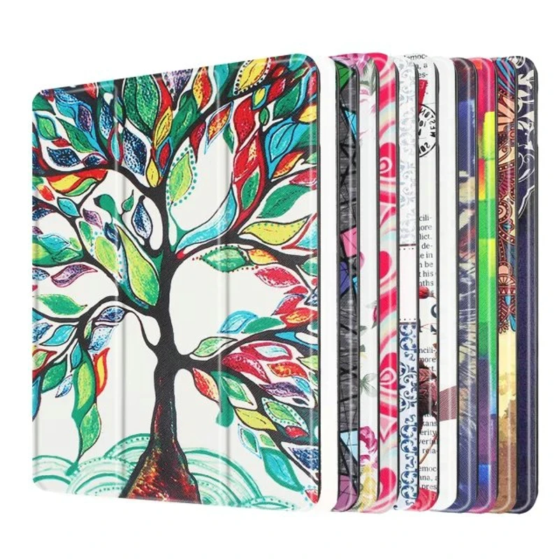 

New Print Ultra Slim Lightweight Luxury Folio Stand Leather Case Cover For Huawei MediaPad M2 10.0 M2-A01W M2-A01F M2-A01L 10.1