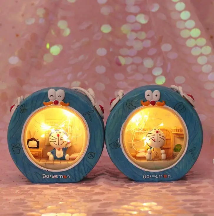 

Cartoon Blue Cat Starlight Home Decoration Nightlight