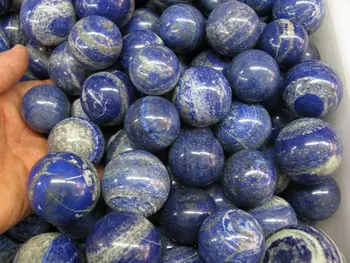 

1000g NATURAL LAPIS LAZULI POLISHED CRYSTAL QUARTZ BALL HEALING