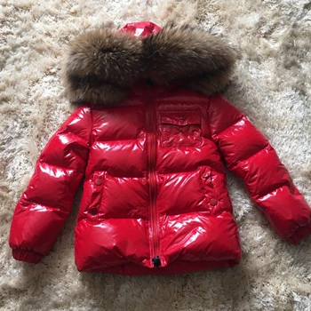 

boys kids winter jacket coat outerwear winter style boys and girls warm cartoon coat clothes Duck