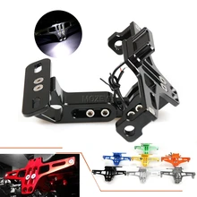 Держатель номерного знака мотоцикла рамка номерного знака для Kawasaki Ninja 1000 1000R 250 250R 300 300R 400R 650