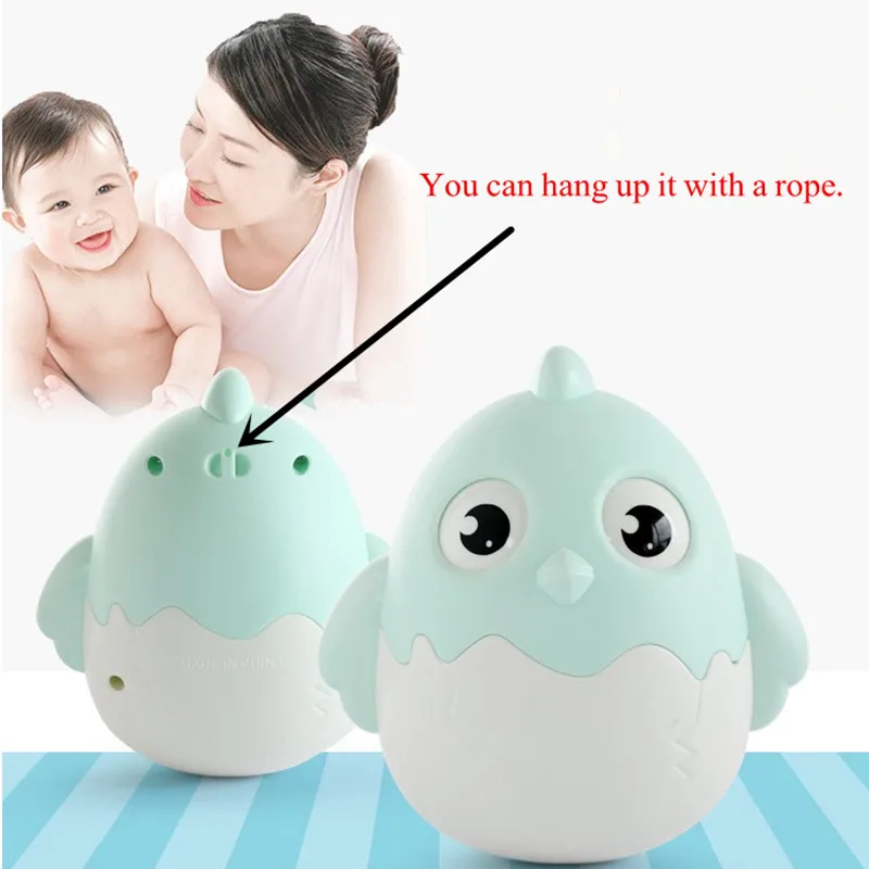 Цыпленок Roly-poly детский стакан колокольчик ПВХ погремушки игрушки для детей подарок для ребенка развивающие игрушки