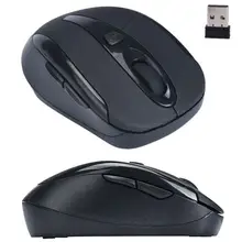 Лучшая 2,4 ГГц Беспроводная мышь USB оптическая прокрутка мышь 1600 dpi 6 кнопочная мышь для планшетного ноутбука