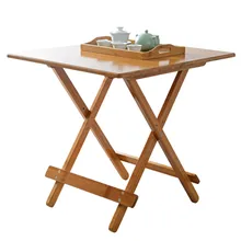 Складной стол для кемпинга Портативный Бамбуковый складной стол для пикника пляжная уличная мебель кемпинг столы экологически чистый стол для пикника