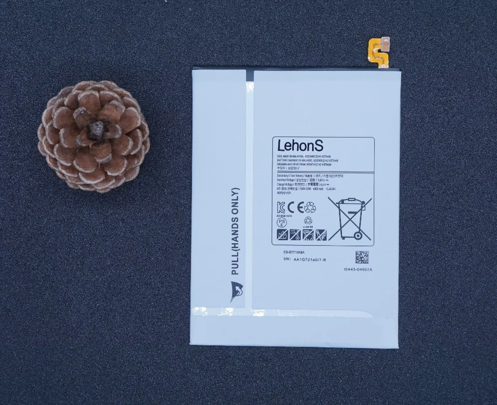 

LehonS 1X 4000mAh Tablet Replacement Battery For Samsung Galaxy Tab S2 8.0" SM-T710 T710 T715 EB-BT710ABA / EB-BT710ABE