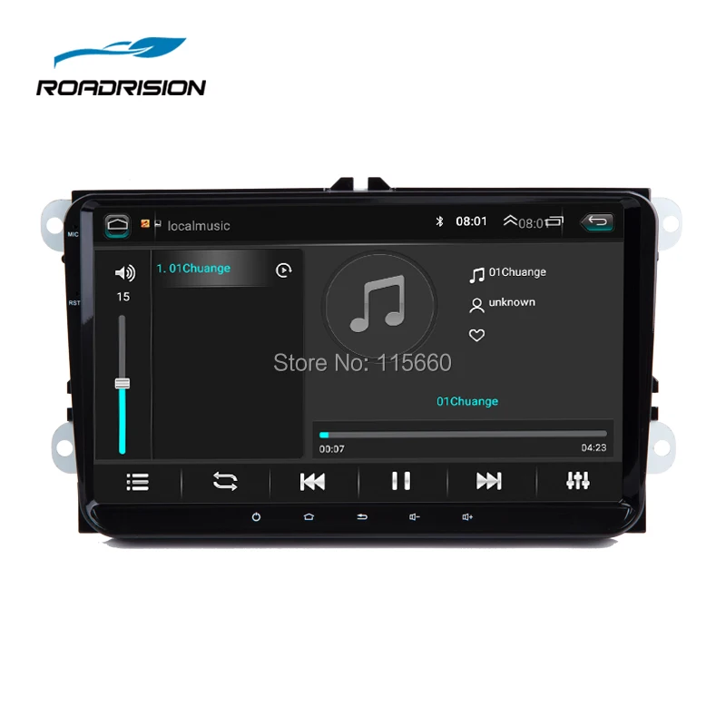RoadRision 9inchs Car Multimedia Player Stereo Headunit Full touch for VW Volkswagen models Ultra thin Panel design 4