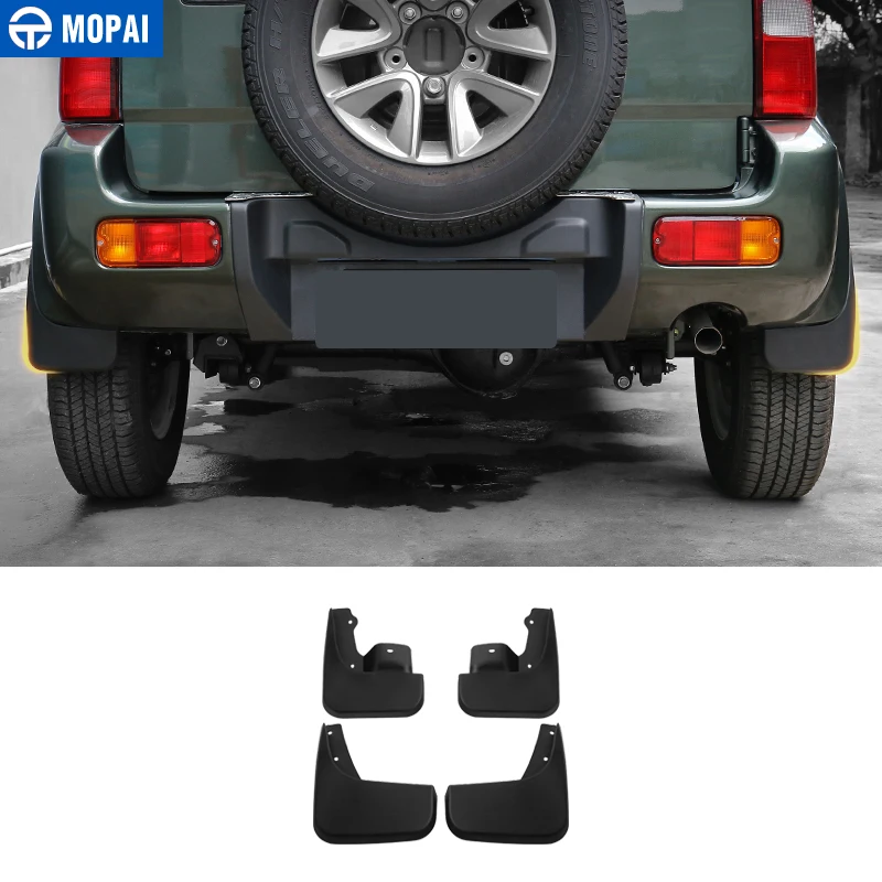 MOPAI Mudguards for Suzuki Jimny 2007 2017 Mud Guards ABS Car Exterior
