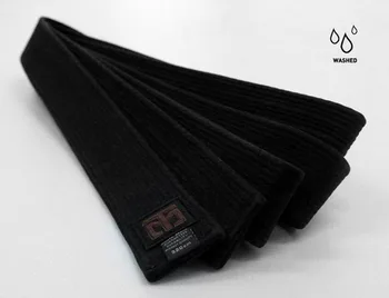 

MOOTO high quality Taekwondo black belt WTF ITF 3m belts embroidery name karate Judo Uniform high level Pure cotton box package