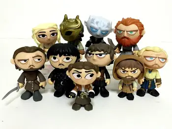 

Original Funko Mystery Minis: Game of thrones White Walker, Jon Snow, Daenerys, King Vinyl Figures Collectible Model Loose Toys