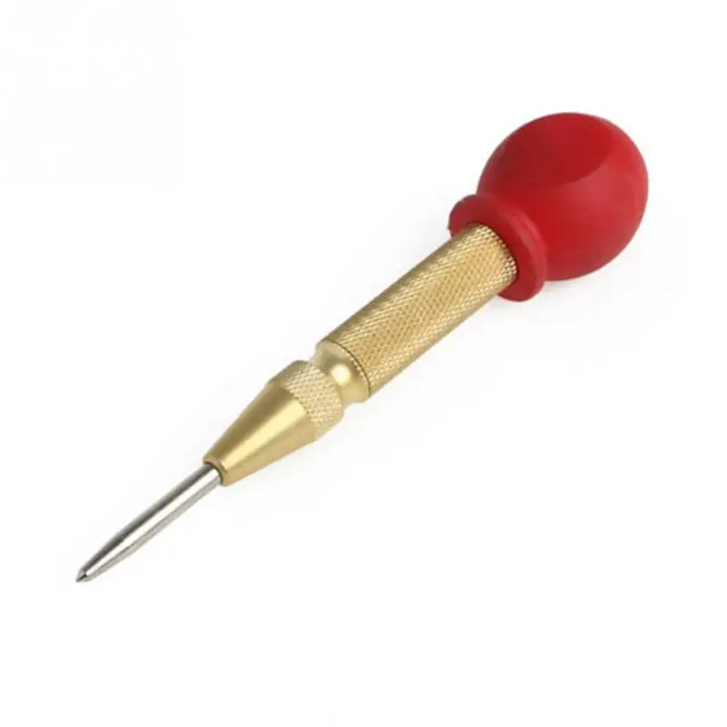 

1Pcs HSS Center Punch Stator punching Automatic Center Pin Punch Spring Loaded Marking Drilling Tool With A Protective Sleeve