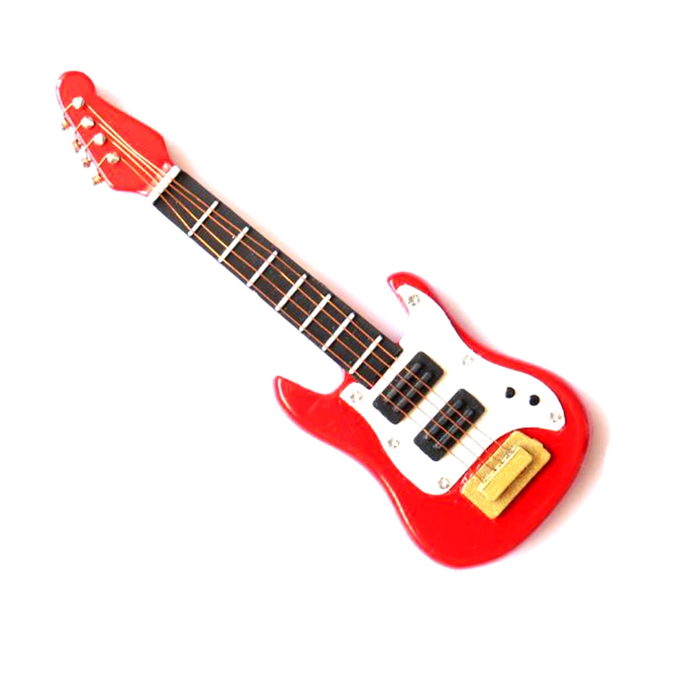 1/12 Scale Dollhouse Miniature Guitar Accessories Instrument DIY Part For NEW 