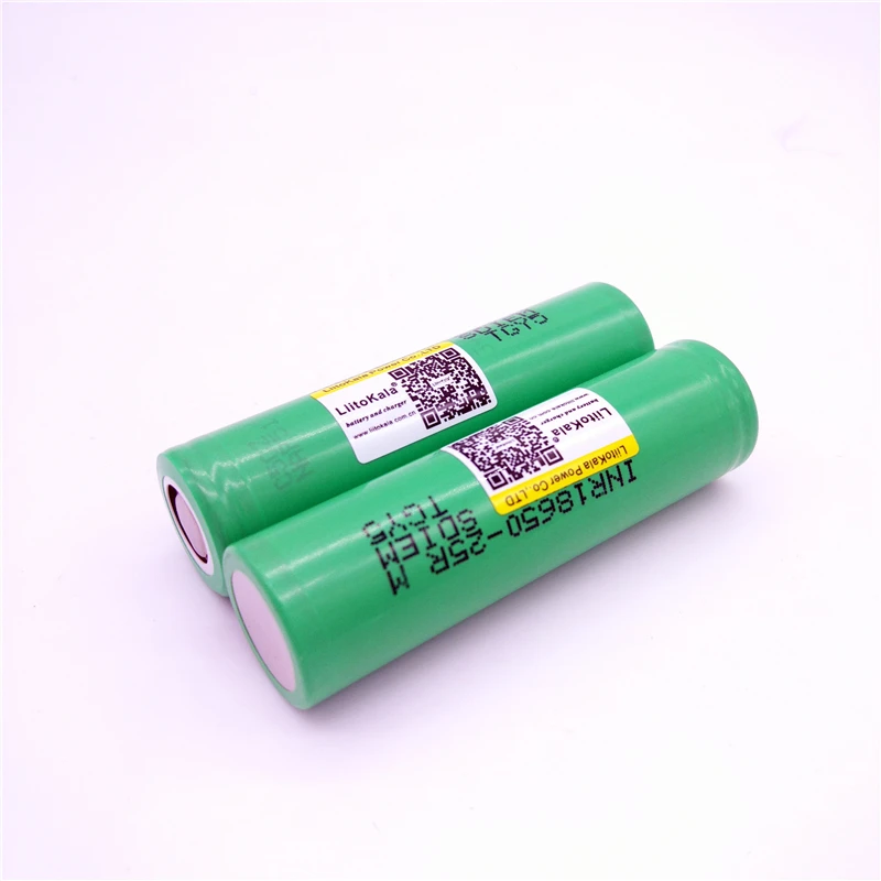 liitokala Korea imported 18650 lithium battery power 2500 mAh 3.7V 30A