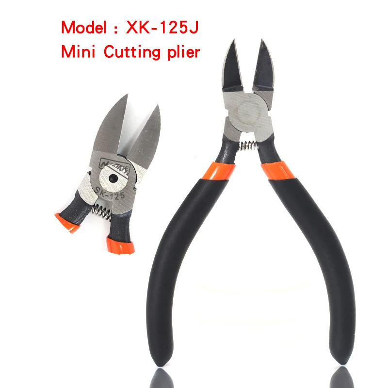 

Portable Mini Needle Nose Pliers Wire Cable Cutters Cutting Side Snips Flush Pliers Nipper mini oblique electronic maintenance