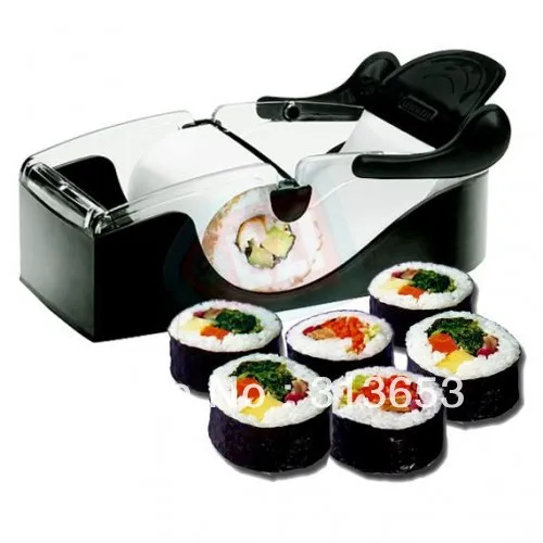 Easy Roll Sushi Maker Machine Perfect Mini Sushi Gadgets Make Sushi 48pcs lot Free shipping
