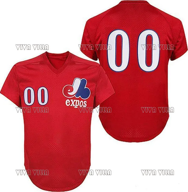 

Montreal Expos Jersey Custom Any Name Any Number Stitched Men Throwback Baseball Jersey S-4XL Free Shipping
