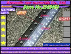 Aoweziic 100% новая импортная оригинальная TL431BMFDT AWW MMBT9012LT1G W2A СОТ-23 LP2992IM5X-1.8 LFCB TPS73601DBVR PJFQ СОТ-23-5