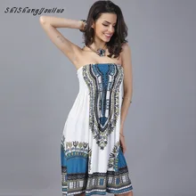 New Ladies Summer Print Holiday Skirt Beach Ice Silk Women’s Flower Wrapped Chest Skirt Fashion Sexy Skirt Lady Large Size Skirt