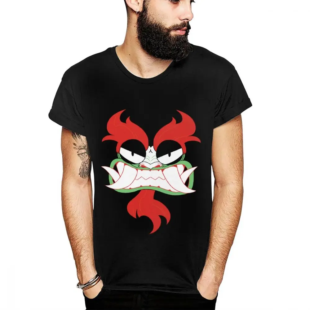 

Round Neck Samurai Jack Aku2 Man Crewneck Tee Boy Unique Design Homme Tee Shirt