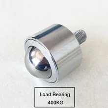 1PCS Precision straight universal ball cattle eye ball/ casters/wheel,universal ball bearing/M20 screw load bearing 400KG JF1495 load bearing glasses