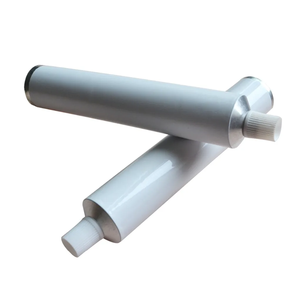 100Pcs/Lot Empty Aluminium Refillable Screw Cap Toothpaste Tube Luxury