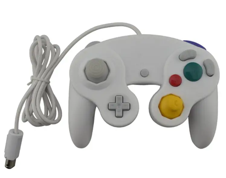 Wired Game Controller Gamepad  for NGC Joystick With One Button  for Game-Cube for W-i-i 