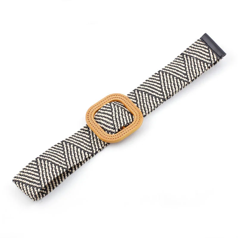 Decorated Wild Small Belt Sweater Chain Knotted Ring Thin Belt Women Dress LT