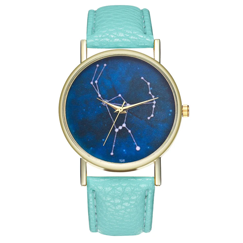 

2018 New Fashion Leather Quartz Watch Analog Women Watches Casual Ladies Quartz Wristwatch for Student Gift T05