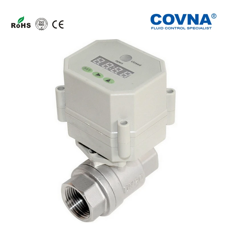 1,2 дюймов DN32 AC110V Электрический шаровой кран моторизованный шаровой клапан