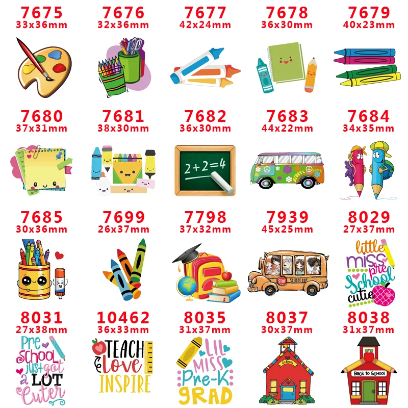 

Free shipping 30 pcs planar resin ribbon back to school resin pr7675