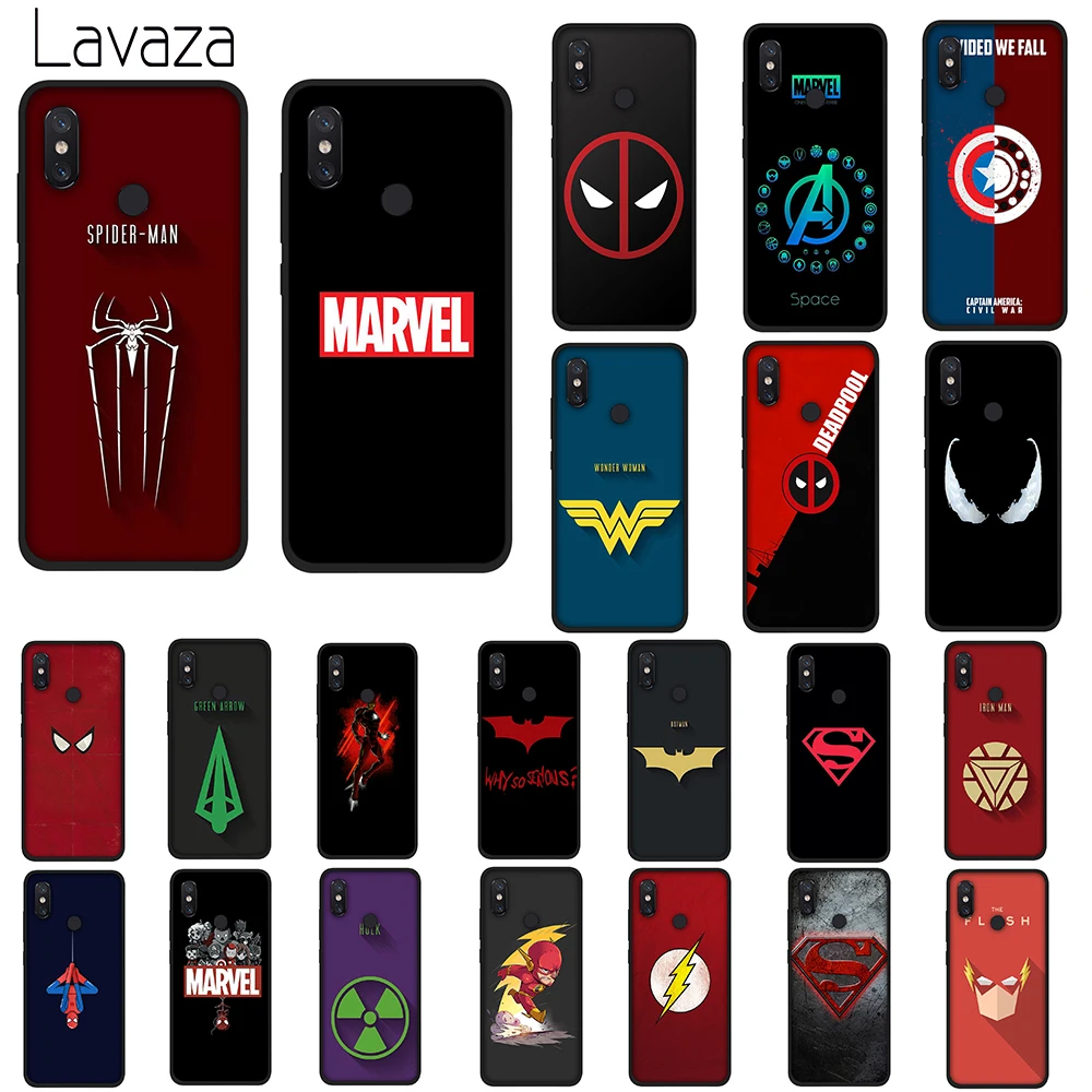 

Lavaza MARVEL LOGO Soft Silicone Case Cover for Huawei Mate 10 20 P9 P10 P20 Lite Pro P Smart 2019 TPU Cases