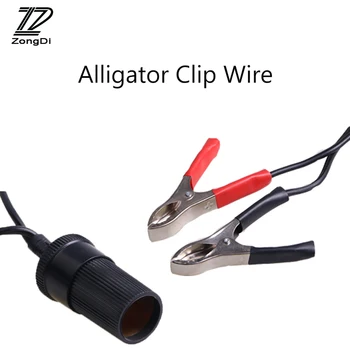 

ZD 1PC Crocodile Clip Cigarette lighter conversion socket For Toyota yaris rav4 chr Opel astra h g Citroen c4 c5 c3 accessories