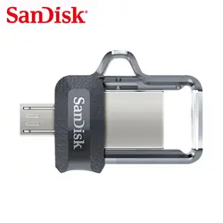 SanDisk 32 Гб OTG флеш-накопитель USB 3,0 16 флешки 64 Memory Stick 128 накопитель U диск 150 МБ/с./с. SDDD3 для телефона Android/PC