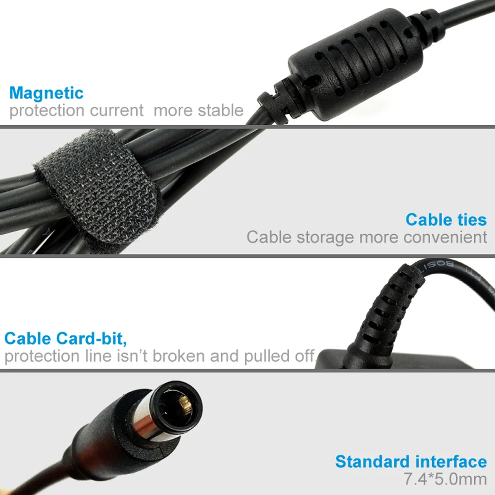 XII в 19,5 v 4.62a 90 Вт 7,4*5,0 мм ноутбук адаптер переменного тока питания для ноутбука Dell Latitude N5110 N5010 E6420 N7010 E6410 E6430 E6320 E6330 E5420 E5410